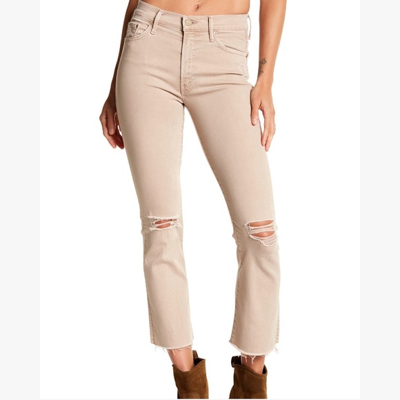mother khaki jeans